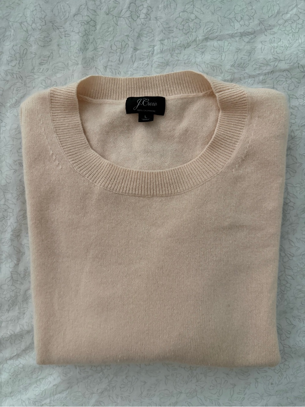 J. Crew Women’s 100% Cashmere Crewneck Sweater